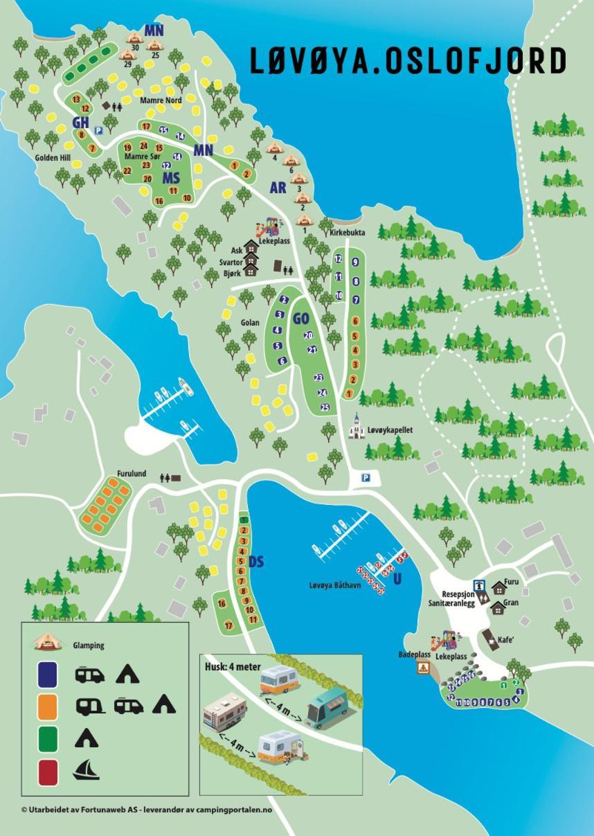 Hytter - Lovoya Oslofjord Horten Exteriör bild